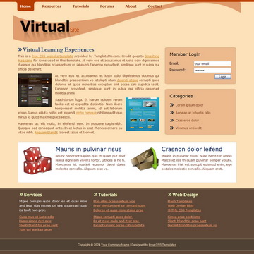 Virtual Site Template