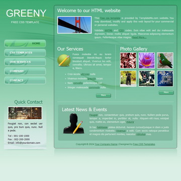 Greeny Template