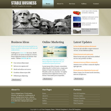 Stable Business Template