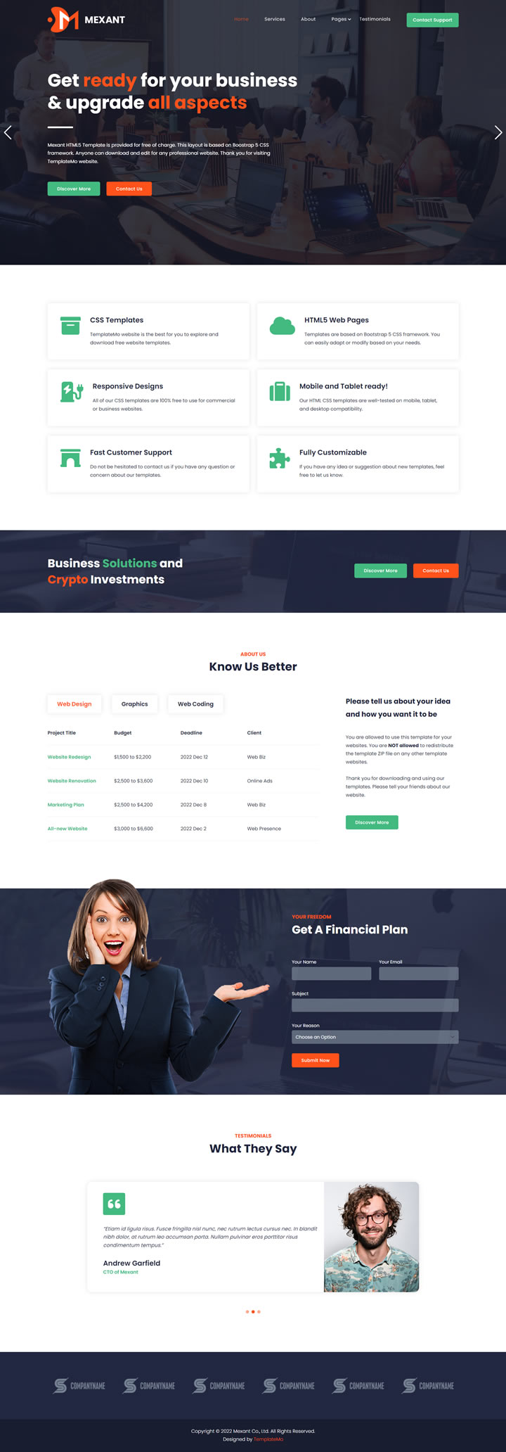 Free Template 574 Mexant