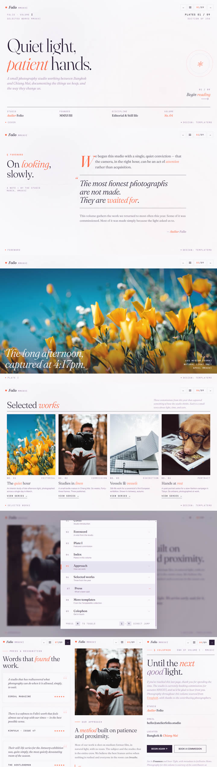 templatemo 625 folio slideshow