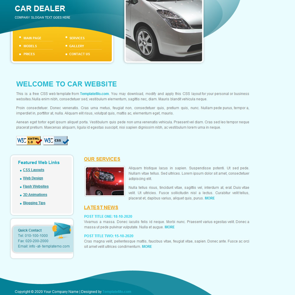 Web Dealer. Welcome car. Car web sites Colors. My car сайт