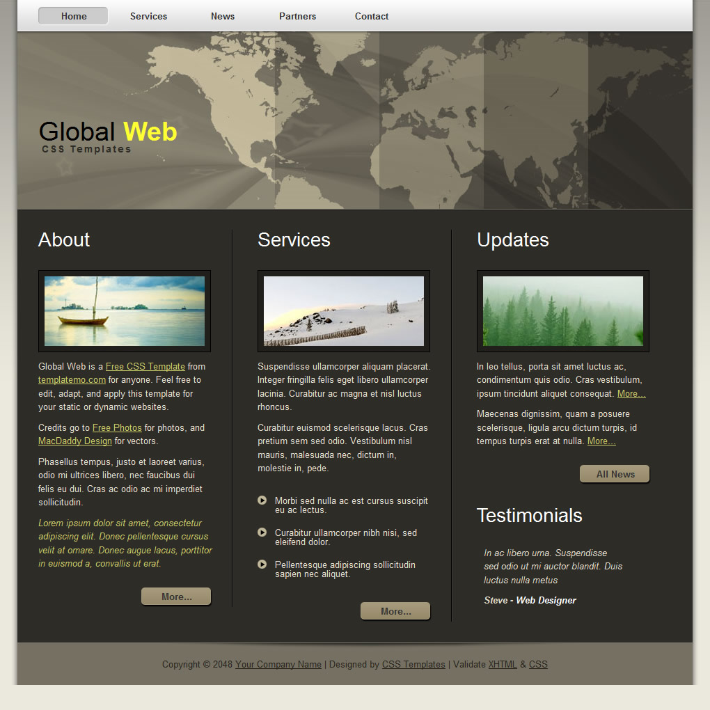 css-dreamweaver-templates-creascse