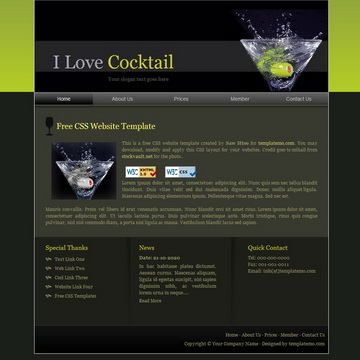 Cocktail Template
