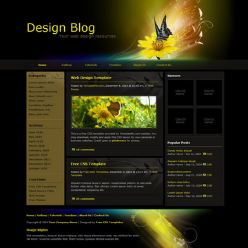 Design Blog Template