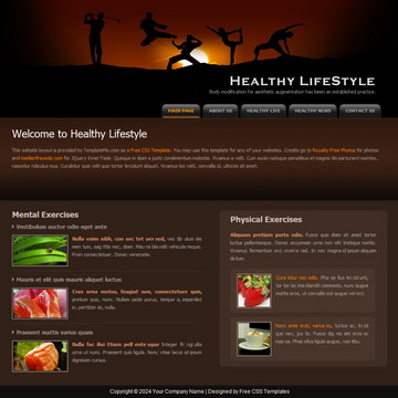 Lifestyle Template