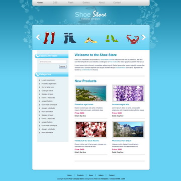 Shoe Store Template