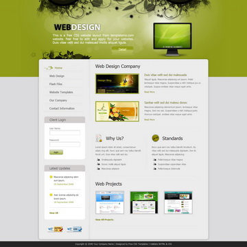 Web Design Template
