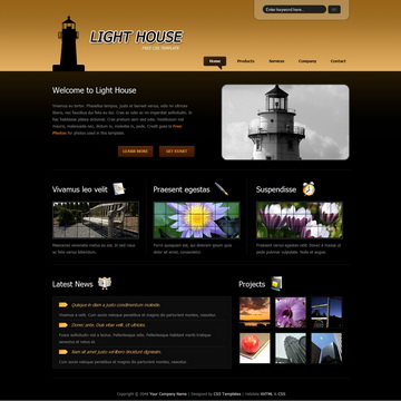 Light House Template