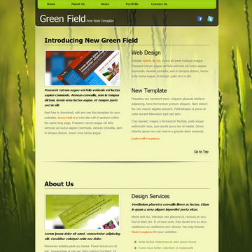 Green Field Template