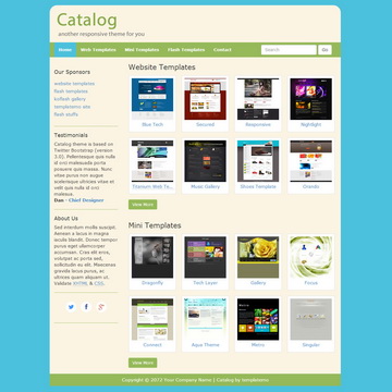 Catalog Template