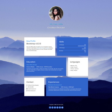 Contact bootstrap 4 template