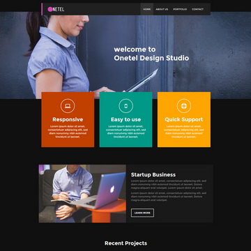 Contact bootstrap 4 template