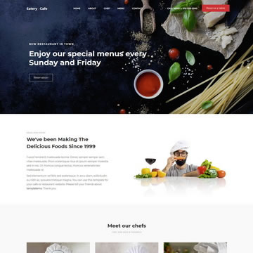 Eatery Template