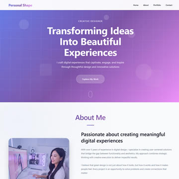Personal Shape Template