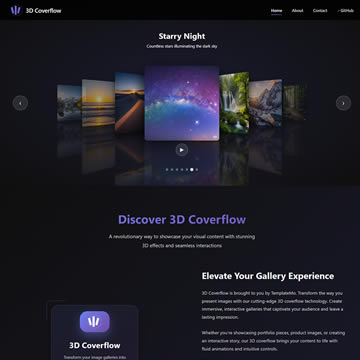 3d Coverflow Template