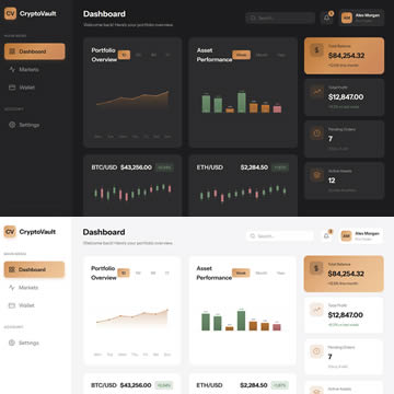 Crypto Vault Template